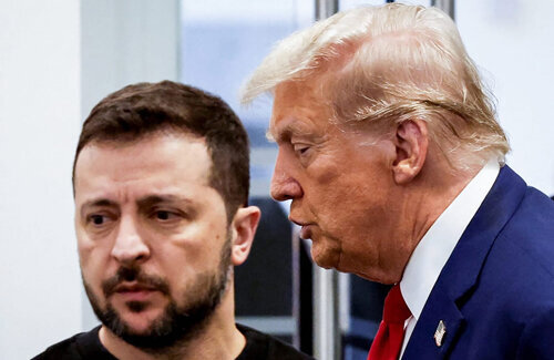 トランプ大統領「ゼレンスキーは選挙をしない独裁者」「そこそこ成功したコメディアンが勝てない戦争に突入させた」