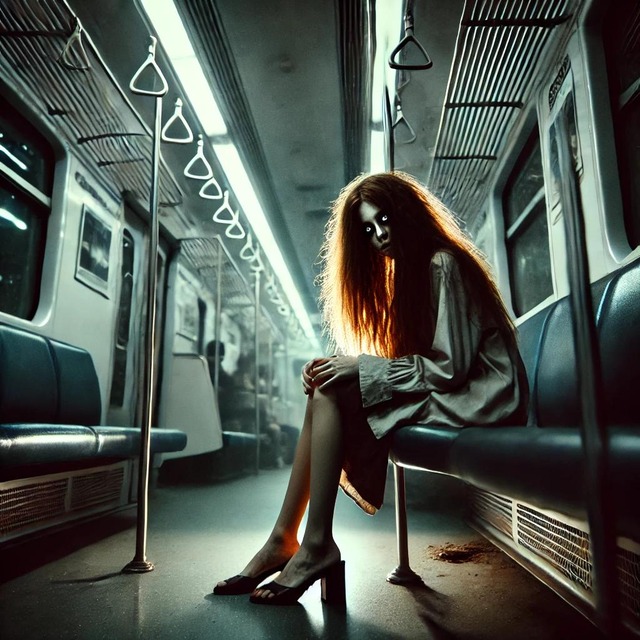 【洒落怖】洒落にならない怖い話『電車女』