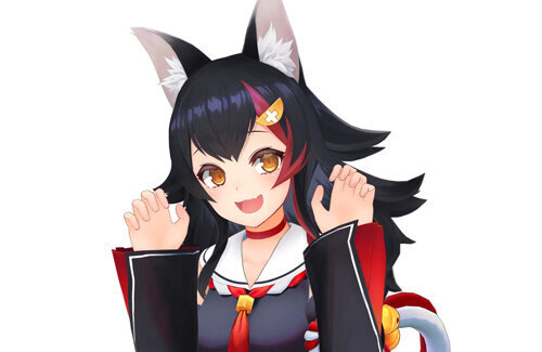 【炎上】ホロライブ大神ミオさんが配信サムネに使用したファンアート、AIイラストだったと削除 → 実は手描き作品だと判明…反AIが勝手にAIタグを付けてしまう