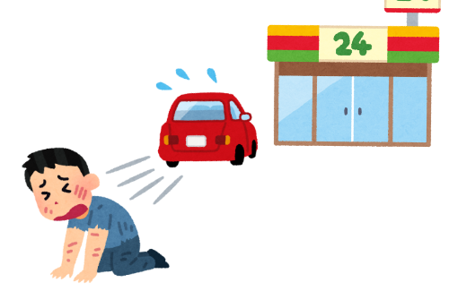 飲酒運転して中学生をひき、救護する前にコンビニで口臭防止剤を買った男に逆転有罪！実刑が確定へ