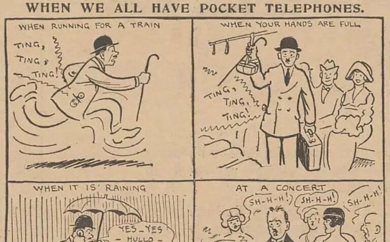 1920年代のイギリスの漫画が未来を完全に予測していた！