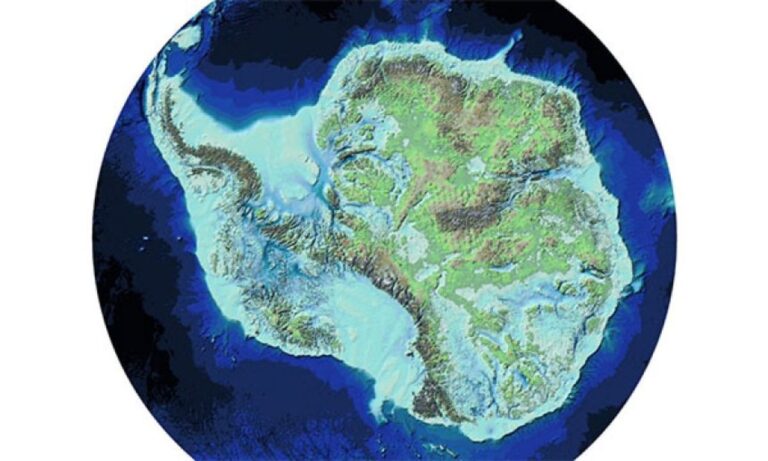 南極の氷を全部溶かすとどうなる？南極大陸の全貌がわかる地図を公開
