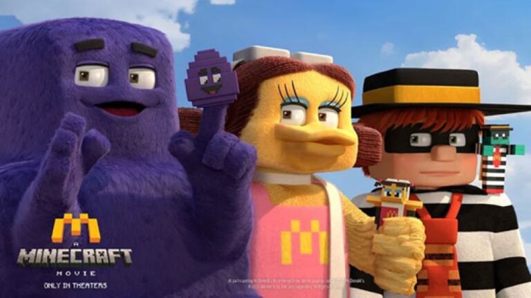 マインクラフト映画化記念、マクドナルドが限定グッズやメニューを販売