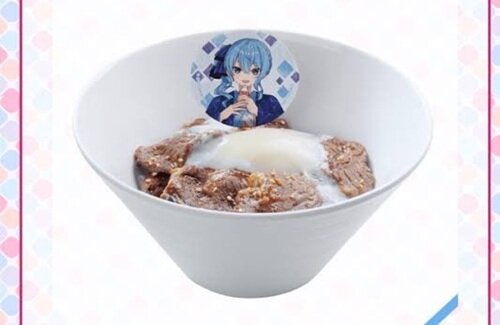 【悲報】星街すいせいさんのコラボメニュー「ガリバタハラミ丼 ◯◯◯◯円」⇒ ボッタクリだとネットで物議に・・・
