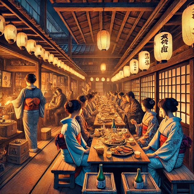 【速報】江戸時代の居酒屋メニュー、だいぶ良い感じ