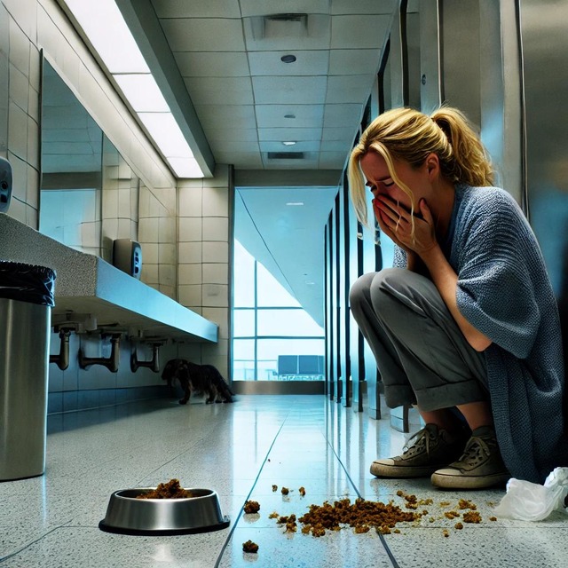 「ペット同伴」拒否された女、トイレで飼い犬を殺害して一人で搭乗