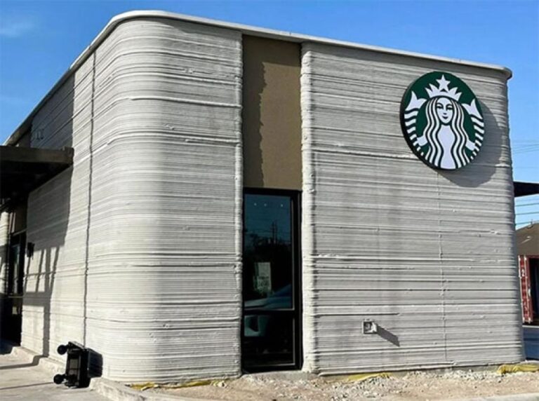 3Dプリントで建てられたスターバックスが米テキサスに誕生、店舗建築の新たな挑戦