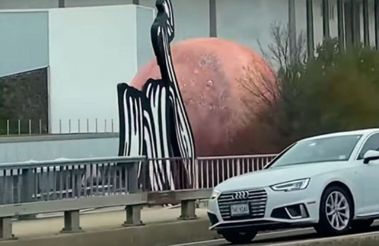 火星が転がってきただと！？アメリカの首都で仰天ハプニング