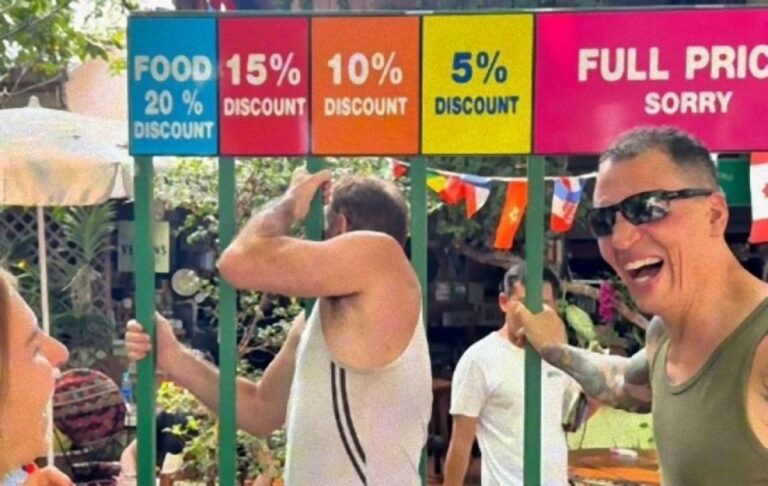 体型に応じて割引率が変わる！細い人ほど安くなるタイのレストラン