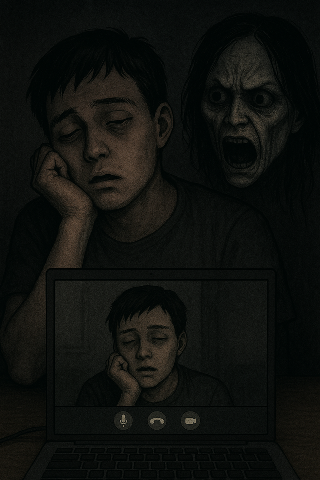 【洒落怖】洒落にならない怖い話『ビデオ通話の向こうで』