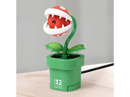スイッチ2用「パックンフラワー型カメラ」が発売！！ これが一番争奪戦なのでは