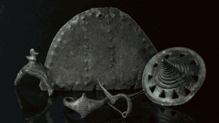 ハンガリーの丘で3000年以上前の数百点の遺物を発見、戦士社会の痕跡か