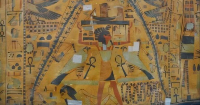 古代エジプト人は天の川銀河を天空の女神「ヌト」と結び付けて描写していた