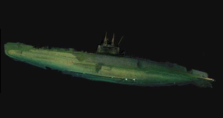 第一次世界大戦時に沈没した米潜水艦、最先端深海探査技術で鮮明に蘇る
