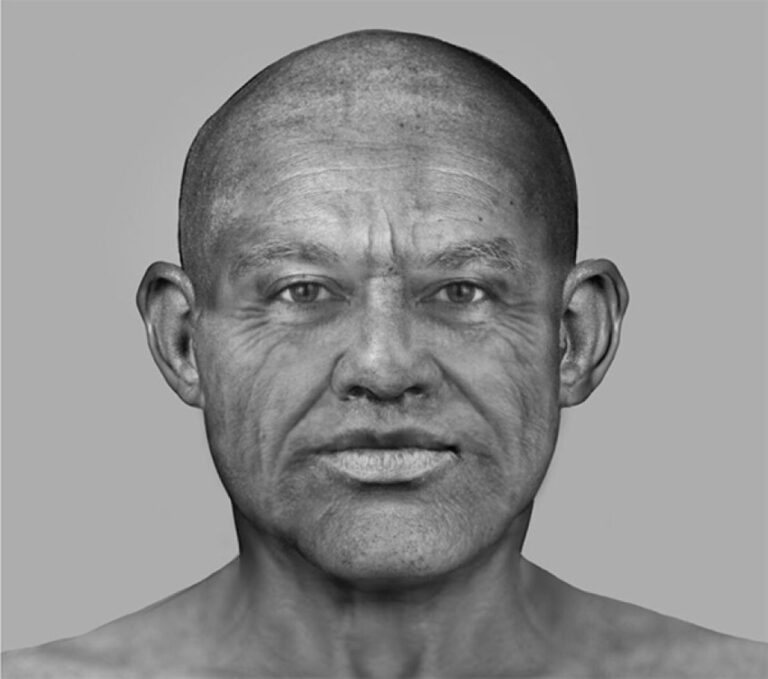 約4800年前の古代エジプト人の全ゲノム解析に成功、その顔を復元