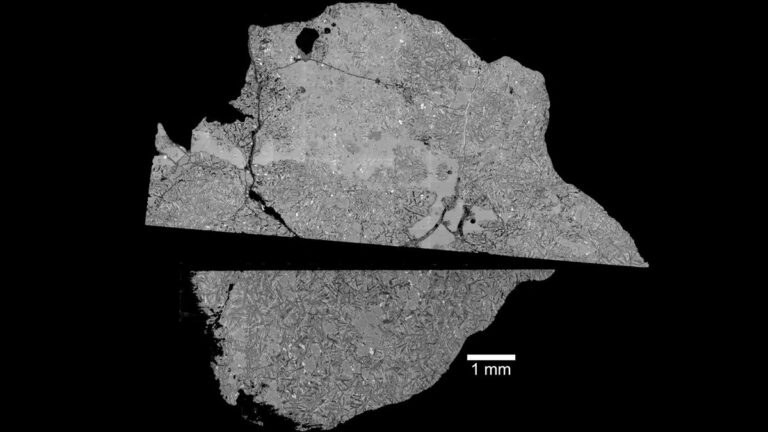 23億5000万年前の月の隕石が、月の火山活動の10億年の空白を埋める手がかりに