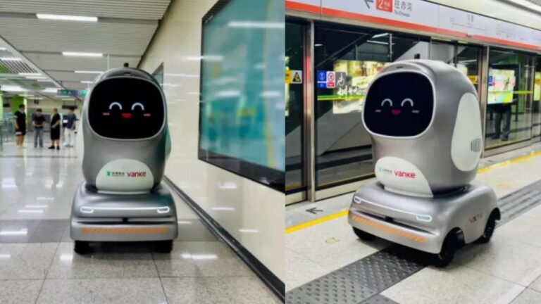 史上初！地下鉄に乗ってコンビニに商品を配送する物流ロボットが活躍中（中国）