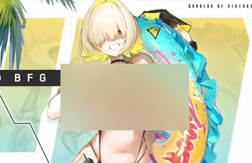 スマホゲー『NIKKE』が自分の胸でゲームをさせるド変態キャラを実装