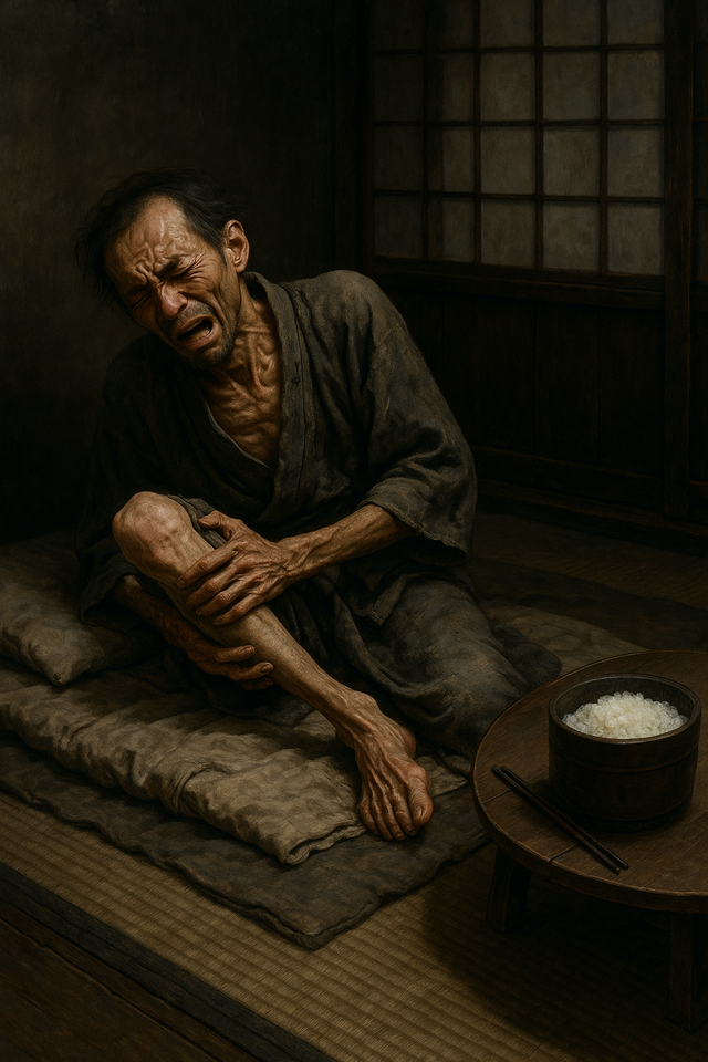 【江戸の闇】「あたた…脚気になっちゃった」←白米ばっか食ってビタミン不足ってどんな食生活だよ