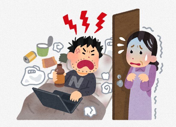 父「息子（36）が興奮して部屋に閉じこもっている！妻を監禁しているかも！」→ 最悪の結果になってしまう…