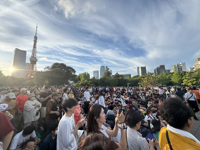 【画像】参政党ラスト街頭演説会場の芝公園、とんでもない数の群衆で埋め尽くされるｗｗｗ