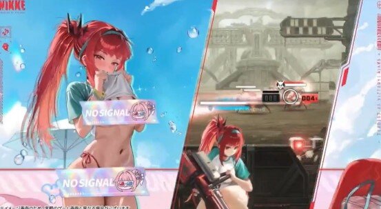 【動画】スマホゲー『NIKKE』がハイパードえっち衣装を実装