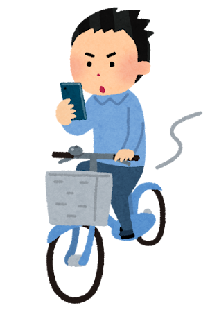 自転車の「ながらスマホ」注意され、男性の顔面殴り体蹴る　容疑で高校生逮捕「怒鳴られキレた」