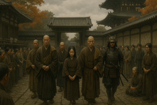 女の子(10)「石投げたら鹿さん死んじゃった……」坊主「馬で市中引き回しの後斬首ね。親族は追放で」