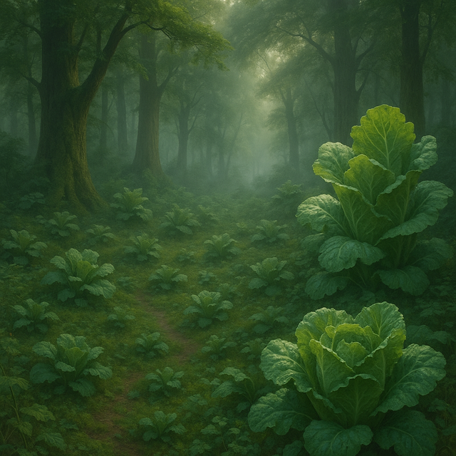 人間が農業をするずっと前は森とか林にレタスとか生えてのかな