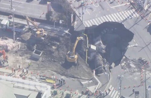 国交省｢調査したら、1年以内に対策しない道路が陥没する下水管が72キロあった｡5年以内だと225キロ｣