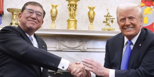石破首相の辞任を受け、トランプ大統領が出したコメントがこちら・・・
