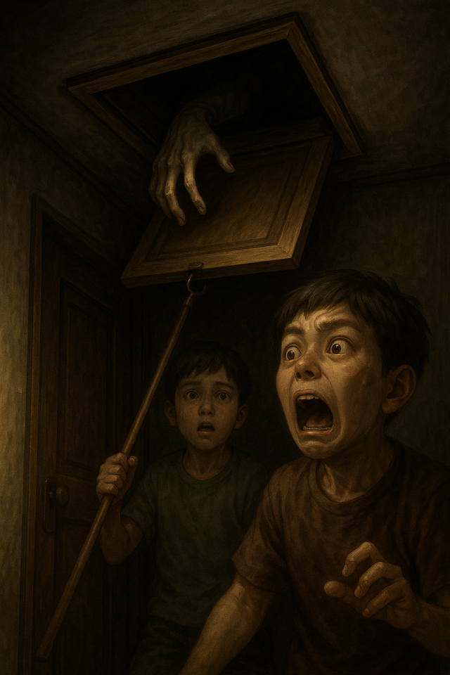 【洒落怖】洒落にならない怖い話『天井裏の手』