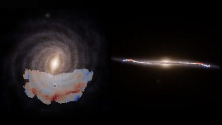 天の川銀河に広がる巨大な波動、星々を揺り動かす宇宙規模の現象