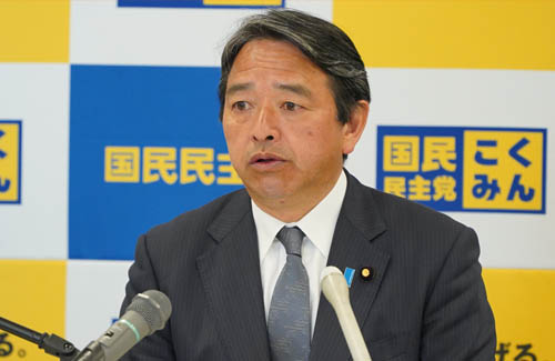 【首相指名】国民・榛葉幹事長「共産党やれいわ新選組が入って安定した政権になる？ その神輿に玉木乗れっていうの？」