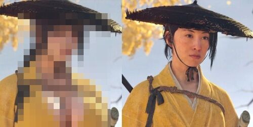 「ゴーストオブヨウテイの主人公がこんな容姿だったら、今頃100万本は売れてただろうね」→あまりにもハレンチな姿に改造されてしまう…