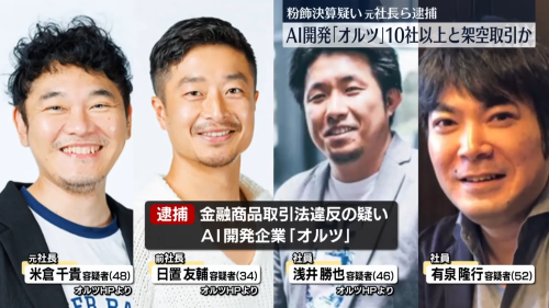 【日本の闇】自民党・デジタル大臣、100億円以上の粉飾決算で社長らが逮捕されたAI企業を◯◯していた・・・