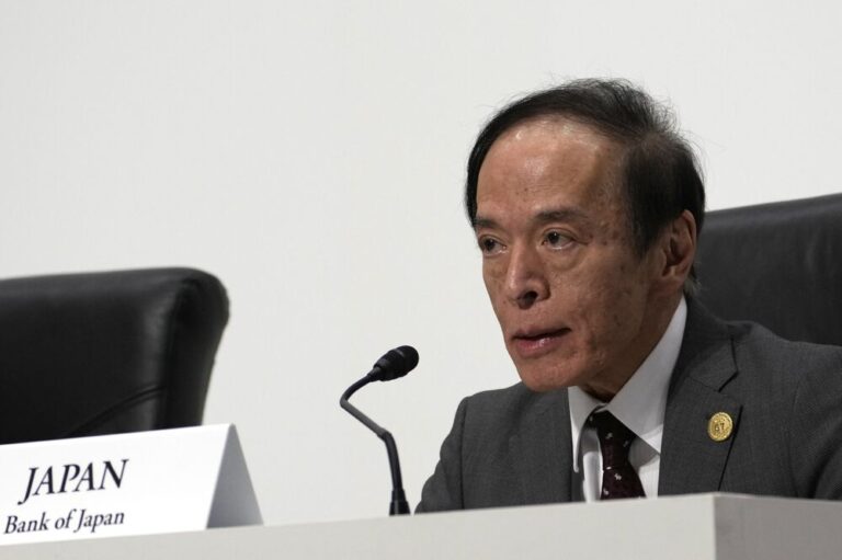 植田日銀総裁 「食品価格、一時的な上昇要因が大きい」