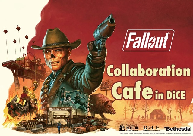日本初『フォールアウト』コラボカフェが12月17日より開催！世界観に浸れるフード・ドリンクメニューが提供されるぞ！！