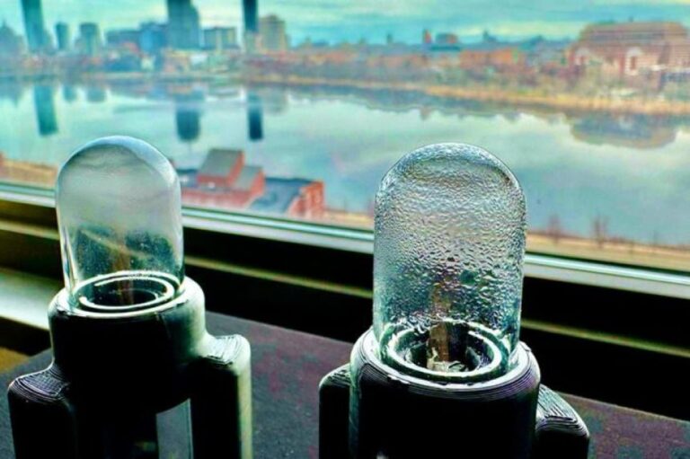従来の45倍、空気中から飲料水を高速で回収する超音波装置を開発