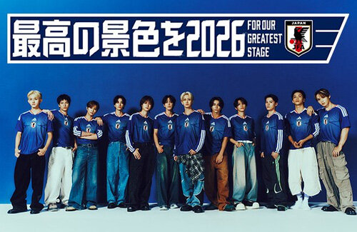 【悲報】サッカー日本代表の韓国問題が再炎上！アンバサダーのキービジュアル変更 → 日の丸まで削除されてしまう