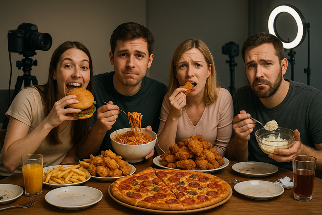 【悲報】大食い系YouTuber、次々と体調崩す…　糖尿・入院報告も相次ぎ「もう見てられない」と話題に