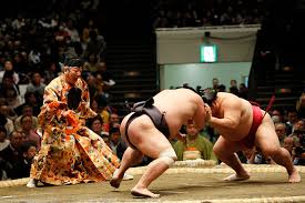 【奇跡の一枚】日本の相撲界が遂に空中戦を取り入れた模様