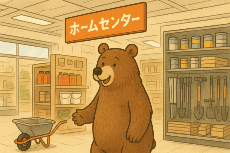 岩手県のホームセンターにクマが侵入。一体何の用で！？