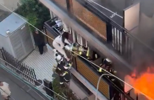 【動画】26歳女性、ゆで卵調理中に火事になり110番通報 → その後パニックになった女性の行動が話題に