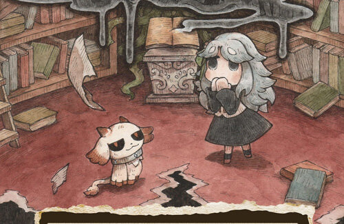 【予約開始】日本一ソフトウェア新作『シニガミ姫と異書館ノ怪物』4月30日発売決定！ホロライブ角巻わためさんが声優として参加