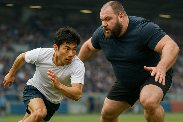 日本人「チビはパワー負けしてもスピードで勝てる！」←この謎の信仰どこから来たんだ？