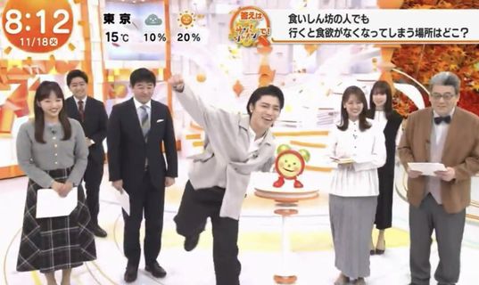 【放送事故】「めざましテレビ」に出演した男性アイドルさん、不謹慎すぎる一発ギャグをしてスタジオとお茶の間ドン引き…しかもパクリネタだったｗｗｗｗ
