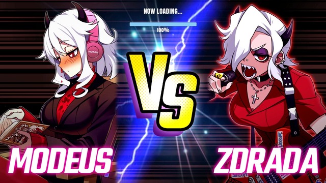 愛がありすぎる格ゲー『Hellversus』体験版が配信開始！！　悪魔っ子ゲー『Helltaker』の二次創作