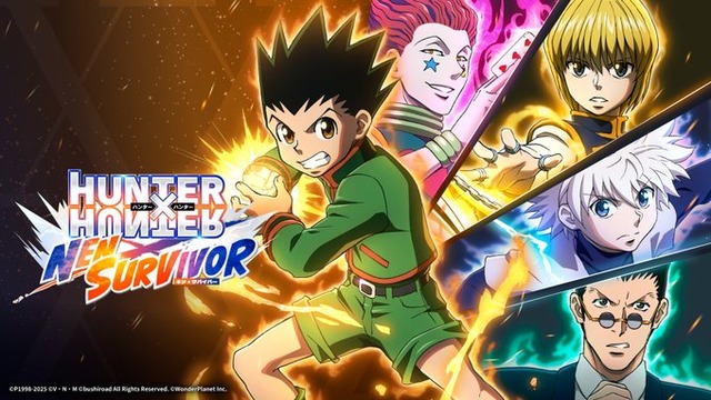 ハンターハンターの新作スマホゲー『HUNTER×HUNTER NEN×SURVIVOR』が2月18日リリース決定！！