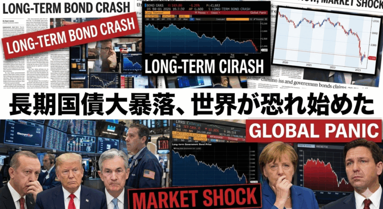 長期国債大暴落、世界が恐れ始めた「 高 市 シ ョ ッ ク ！」
